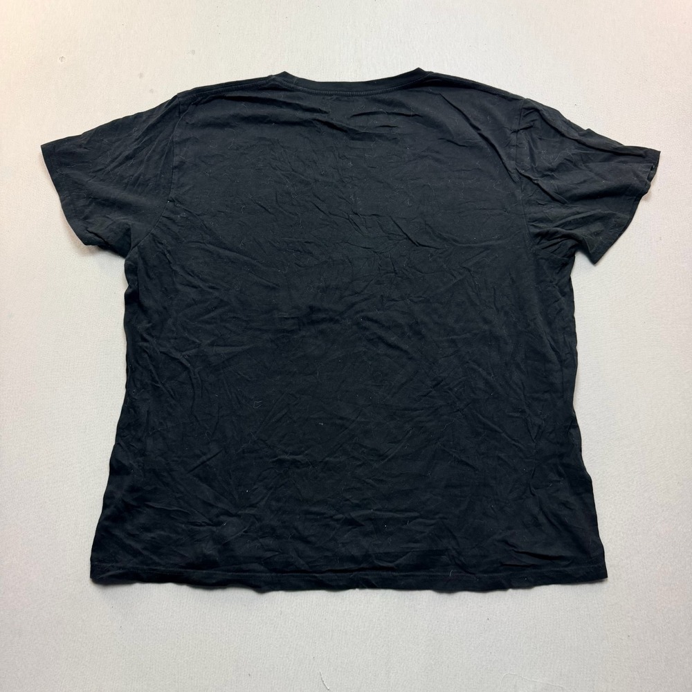 Amazon Essentials T-Shirt Men Double Extra Large Black Good Short Sleeve Cotton
